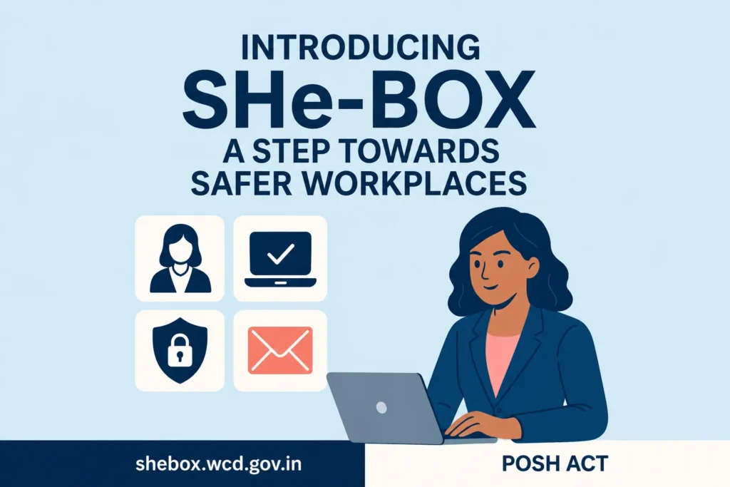 SHe-Box registration process for Gujarat employers under POSH Act 2013