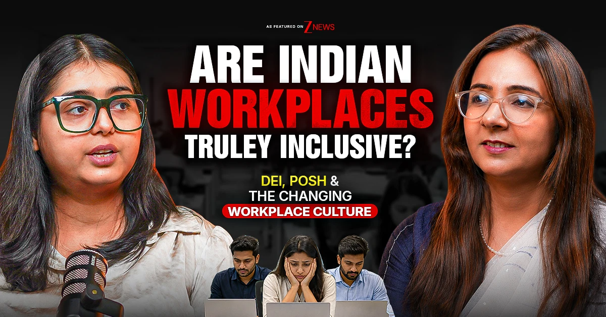 Shivani Madan Bose discussing PoSH compliance and workplace culture on Zee News Podcast